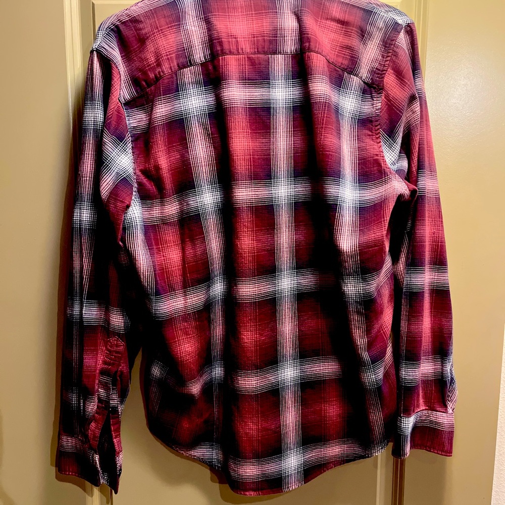 Abercrombie & Fitch flannel men shirt size L